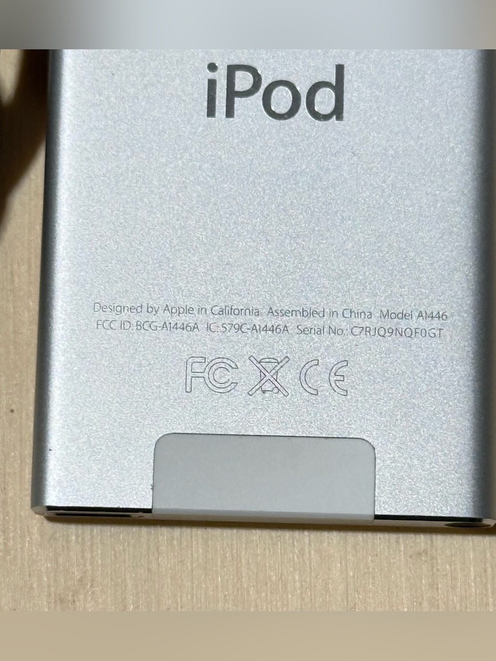 iPod Nano 7thGen Silver 16GB Model:A1446 w/2123-Song/Charg/Case Tested Good Read - Picture 8 of 14